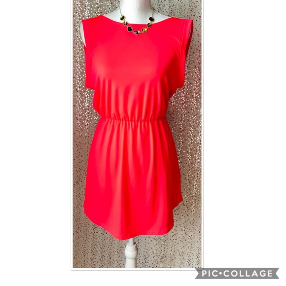 Divided Dresses & Skirts - Divided coral dress